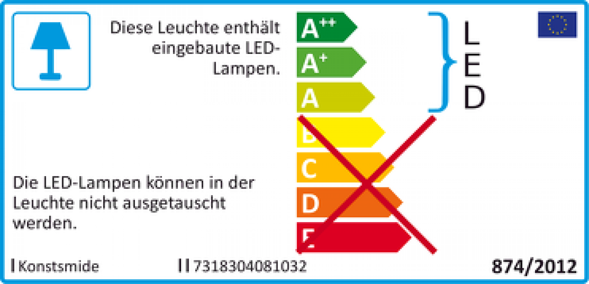 Lichterkette LED 20er Warmweiß mit weißem Kabel, Stecker und eingebautem Schalter.
